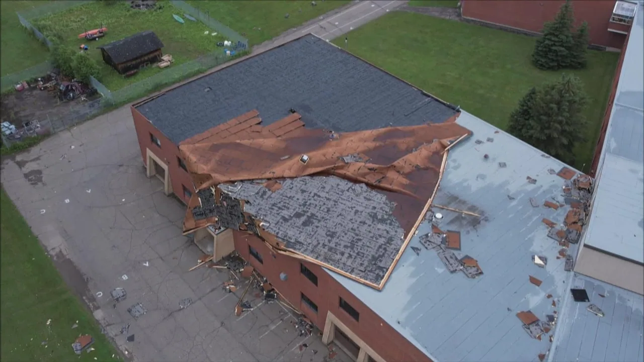 Commercial Wind Damage Roof Repair in Chesapeake, VA