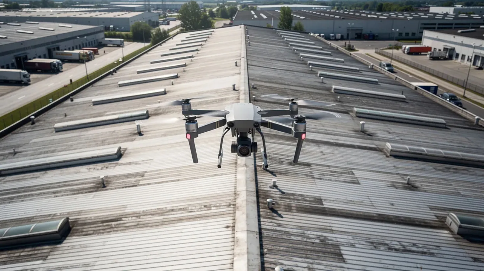 Drone Roof Inspection in Chesapeake, VA