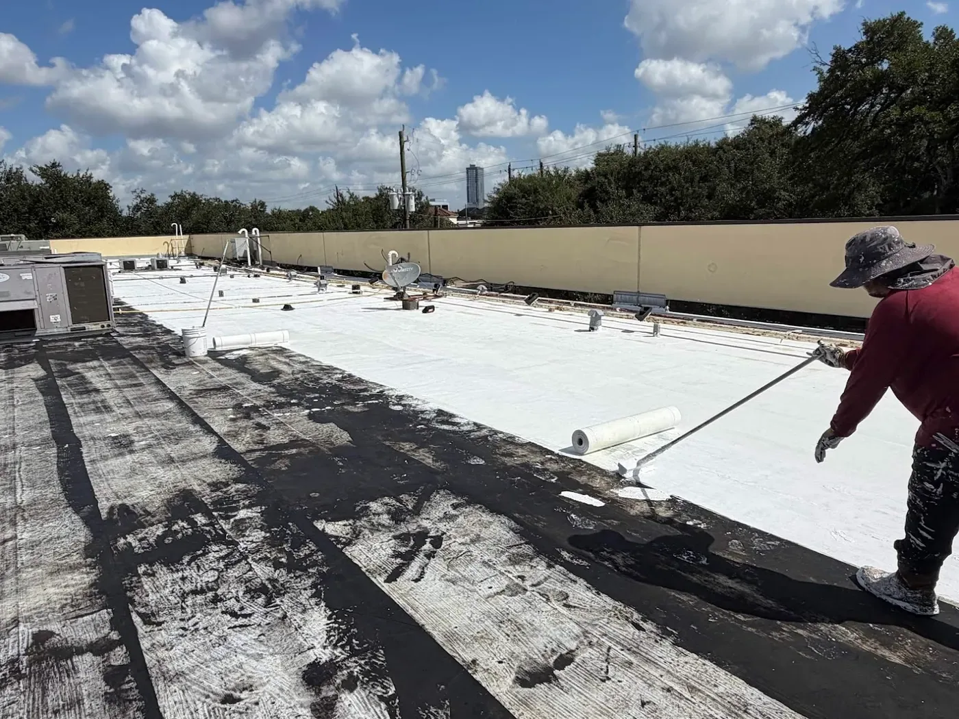 Roof Coating Restoration in Chesapeake, VA